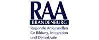 Logo Regionale Arbeitsstellen für Bildung Integration und Demokratie RAA-Brandenburg